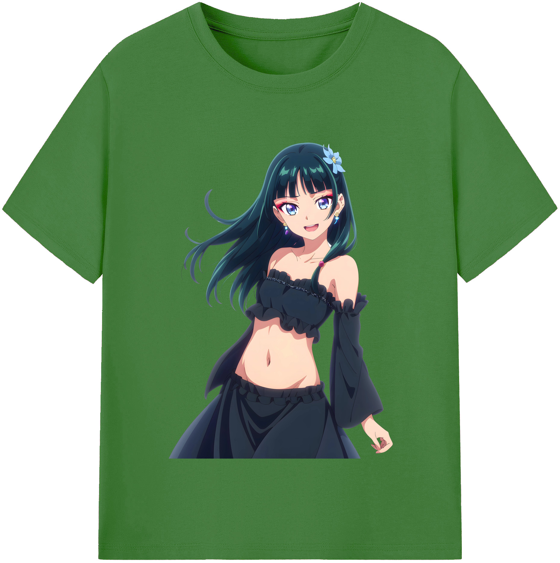 （画像用） 薬屋のひとりごと The Apothecary Diaries レディースカジュアルプリントTシャツ（綿100％）